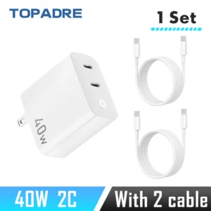 Dual Port Charger Fast Charging